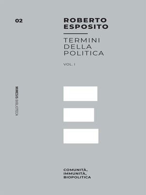 cover image of Termini della Politica Volume 1